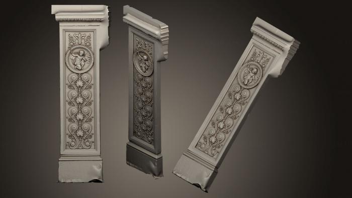 High reliefs and bas-reliefs, historical and religious (GRLFH_0451) 3D model for CNC machine